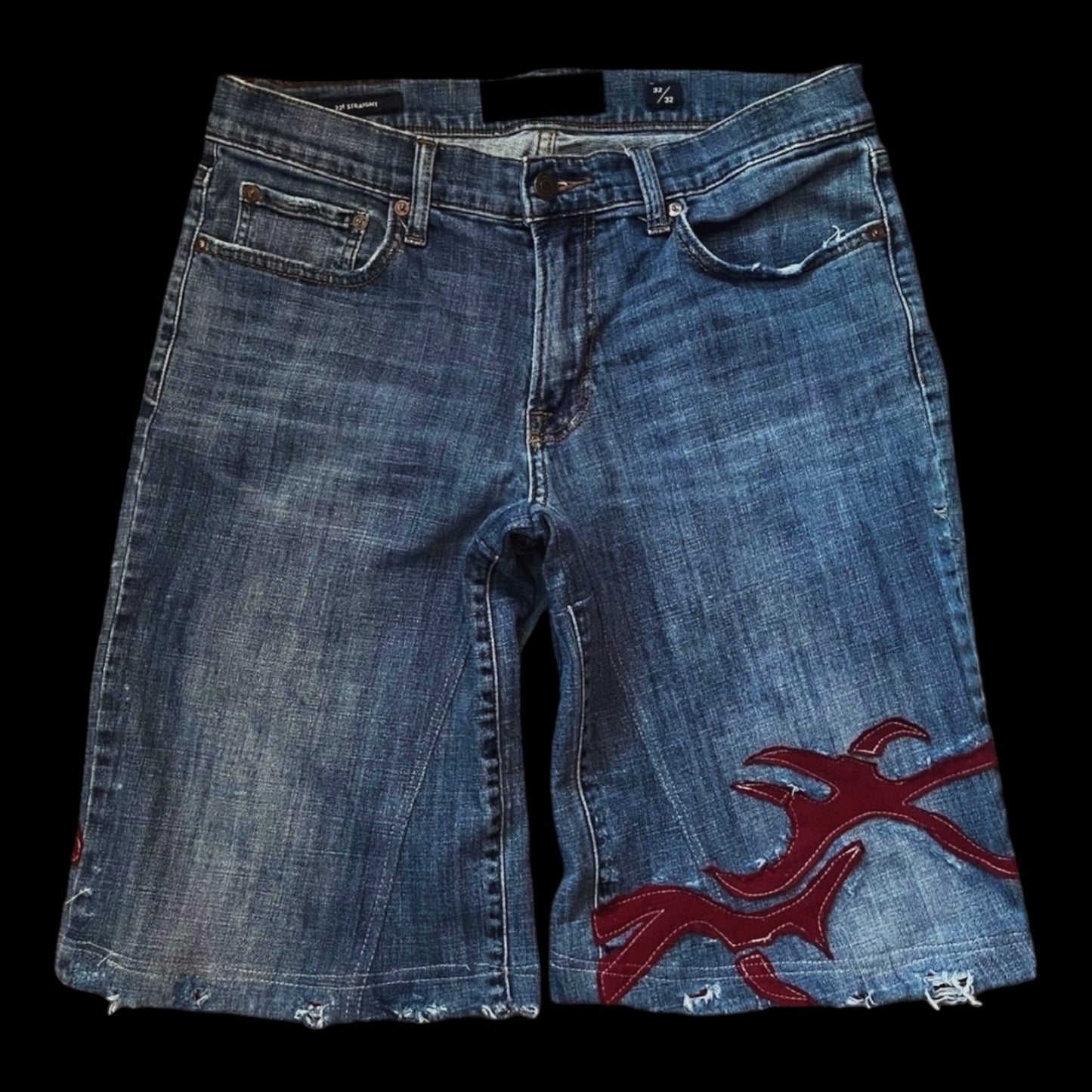 Art of love denim shorts (1 of 1)